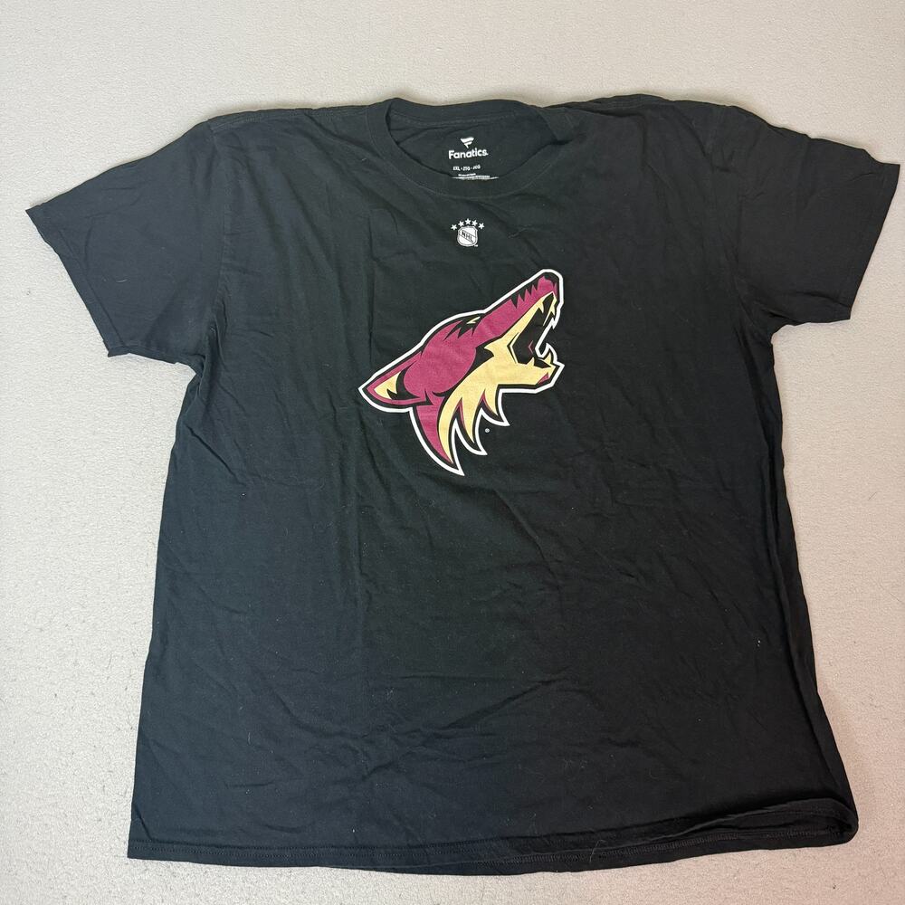 Fanatics Arizona Coyotes BizNasty 12 T-Shirt 2XL Black NHL Paul Bissonnette